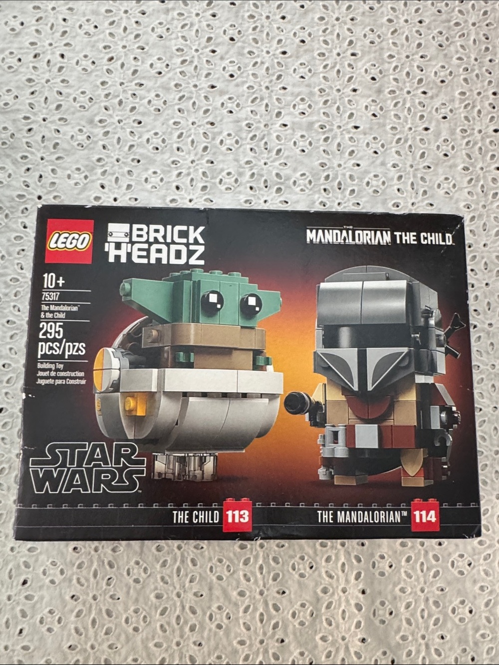 LEGO Mandalorian and The Child Brick Headz Figures